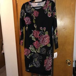 NWT Medium Unicorn Lularoe Elegant Rose Debbie